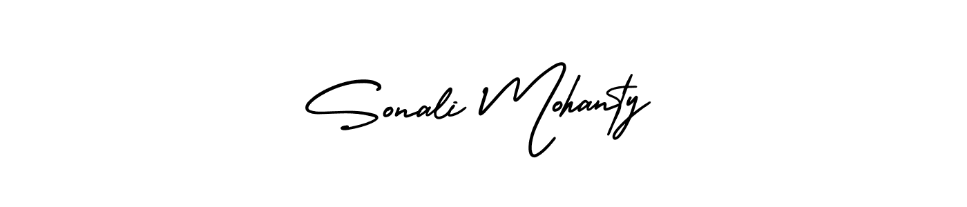 Use a signature maker to create a handwritten signature online. With this signature software, you can design (AmerikaSignatureDemo-Regular) your own signature for name Sonali Mohanty. Sonali Mohanty signature style 3 images and pictures png