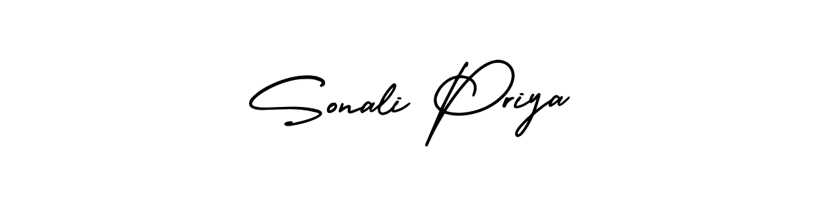 Design your own signature with our free online signature maker. With this signature software, you can create a handwritten (AmerikaSignatureDemo-Regular) signature for name Sonali Priya. Sonali Priya signature style 3 images and pictures png