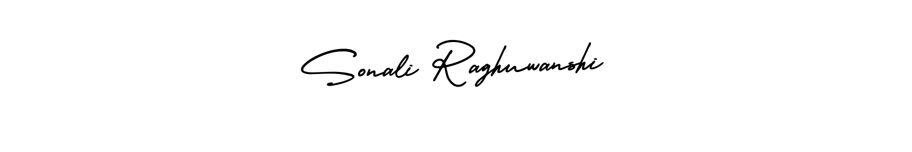 Make a short Sonali Raghuwanshi signature style. Manage your documents anywhere anytime using AmerikaSignatureDemo-Regular. Create and add eSignatures, submit forms, share and send files easily. Sonali Raghuwanshi signature style 3 images and pictures png