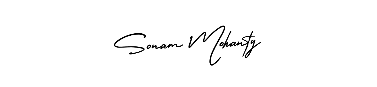 Similarly AmerikaSignatureDemo-Regular is the best handwritten signature design. Signature creator online .You can use it as an online autograph creator for name Sonam Mohanty. Sonam Mohanty signature style 3 images and pictures png