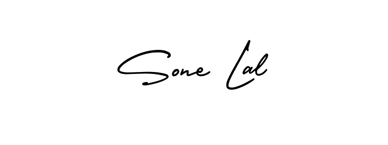 How to make Sone Lal signature? AmerikaSignatureDemo-Regular is a professional autograph style. Create handwritten signature for Sone Lal name. Sone Lal signature style 3 images and pictures png