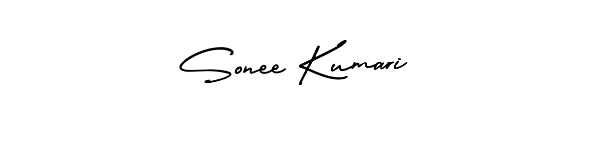 How to Draw Sonee Kumari signature style? AmerikaSignatureDemo-Regular is a latest design signature styles for name Sonee Kumari. Sonee Kumari signature style 3 images and pictures png