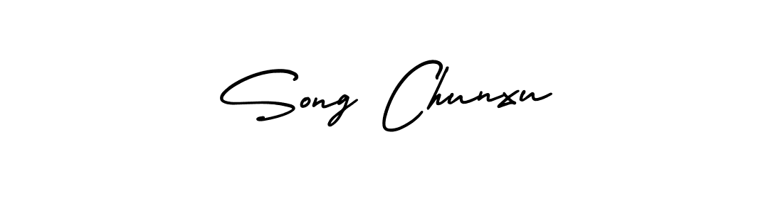 Make a beautiful signature design for name Song Chunxu. Use this online signature maker to create a handwritten signature for free. Song Chunxu signature style 3 images and pictures png