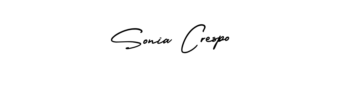 Also You can easily find your signature by using the search form. We will create Sonia Crespo name handwritten signature images for you free of cost using AmerikaSignatureDemo-Regular sign style. Sonia Crespo signature style 3 images and pictures png