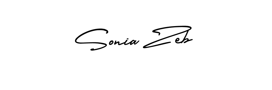 Also You can easily find your signature by using the search form. We will create Sonia Zeb name handwritten signature images for you free of cost using AmerikaSignatureDemo-Regular sign style. Sonia Zeb signature style 3 images and pictures png