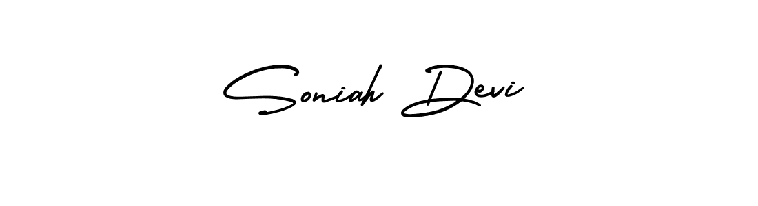 See photos of Soniah Devi official signature by Spectra . Check more albums & portfolios. Read reviews & check more about AmerikaSignatureDemo-Regular font. Soniah Devi signature style 3 images and pictures png