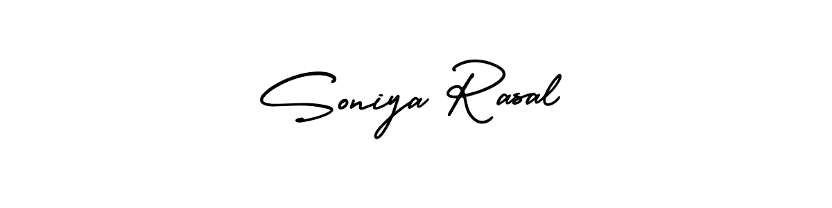 Also we have Soniya Rasal name is the best signature style. Create professional handwritten signature collection using AmerikaSignatureDemo-Regular autograph style. Soniya Rasal signature style 3 images and pictures png