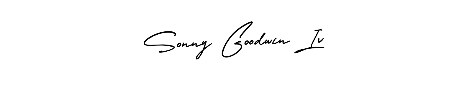 AmerikaSignatureDemo-Regular is a professional signature style that is perfect for those who want to add a touch of class to their signature. It is also a great choice for those who want to make their signature more unique. Get Sonny Goodwin Iv name to fancy signature for free. Sonny Goodwin Iv signature style 3 images and pictures png
