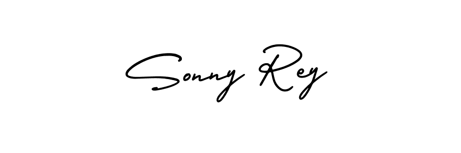 Create a beautiful signature design for name Sonny Rey. With this signature (AmerikaSignatureDemo-Regular) fonts, you can make a handwritten signature for free. Sonny Rey signature style 3 images and pictures png