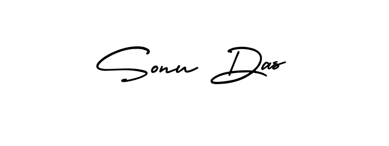 Sonu Das stylish signature style. Best Handwritten Sign (AmerikaSignatureDemo-Regular) for my name. Handwritten Signature Collection Ideas for my name Sonu Das. Sonu Das signature style 3 images and pictures png