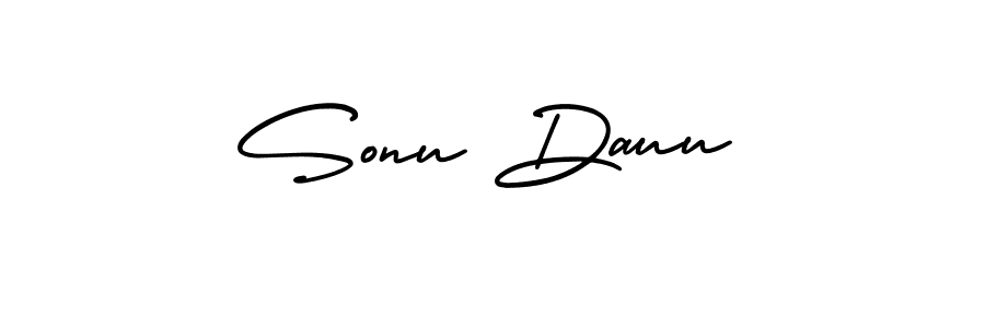 Sonu Dauu stylish signature style. Best Handwritten Sign (AmerikaSignatureDemo-Regular) for my name. Handwritten Signature Collection Ideas for my name Sonu Dauu. Sonu Dauu signature style 3 images and pictures png