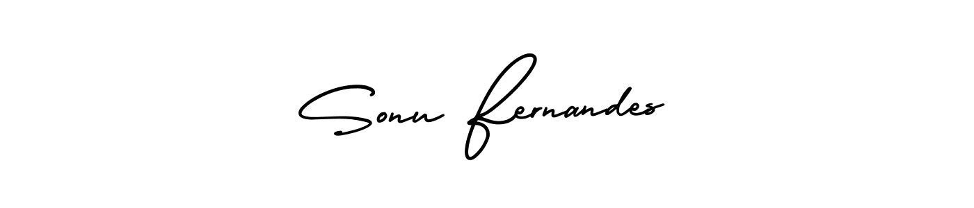 Make a beautiful signature design for name Sonu Fernandes. Use this online signature maker to create a handwritten signature for free. Sonu Fernandes signature style 3 images and pictures png