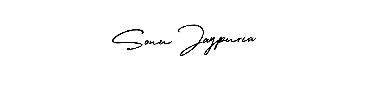 if you are searching for the best signature style for your name Sonu Jaypuria. so please give up your signature search. here we have designed multiple signature styles  using AmerikaSignatureDemo-Regular. Sonu Jaypuria signature style 3 images and pictures png