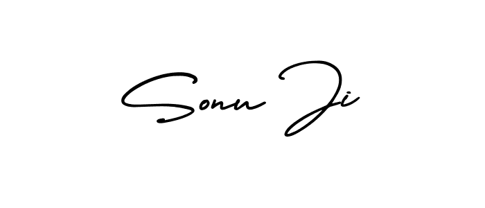 Use a signature maker to create a handwritten signature online. With this signature software, you can design (AmerikaSignatureDemo-Regular) your own signature for name Sonu Ji. Sonu Ji signature style 3 images and pictures png