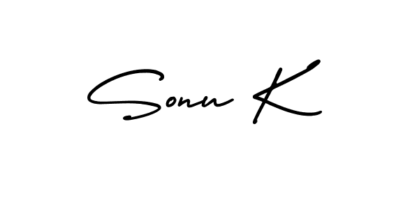 if you are searching for the best signature style for your name Sonu K. so please give up your signature search. here we have designed multiple signature styles  using AmerikaSignatureDemo-Regular. Sonu K signature style 3 images and pictures png