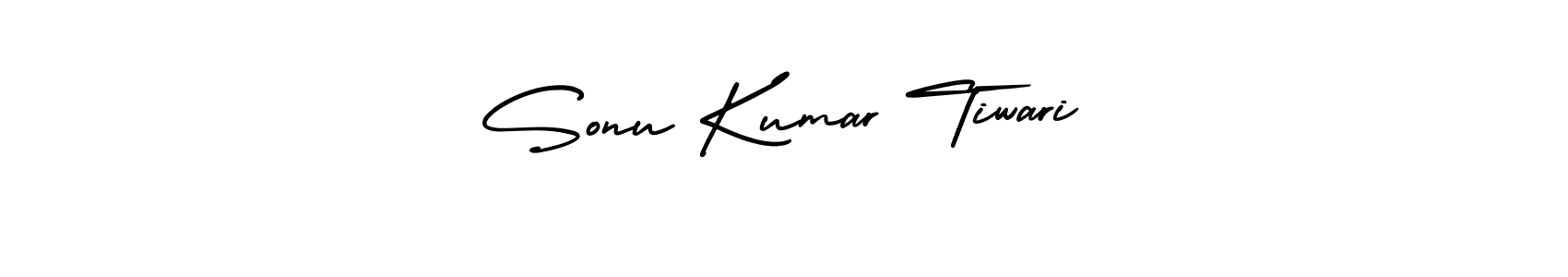 How to make Sonu Kumar Tiwari signature? AmerikaSignatureDemo-Regular is a professional autograph style. Create handwritten signature for Sonu Kumar Tiwari name. Sonu Kumar Tiwari signature style 3 images and pictures png