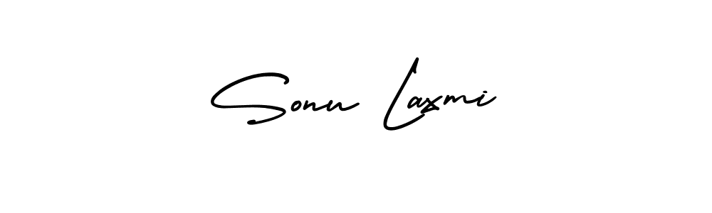 How to make Sonu Laxmi signature? AmerikaSignatureDemo-Regular is a professional autograph style. Create handwritten signature for Sonu Laxmi name. Sonu Laxmi signature style 3 images and pictures png