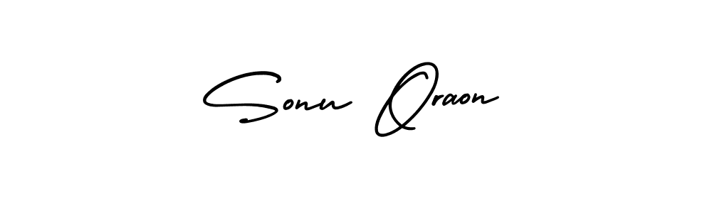 Make a beautiful signature design for name Sonu Oraon. With this signature (AmerikaSignatureDemo-Regular) style, you can create a handwritten signature for free. Sonu Oraon signature style 3 images and pictures png