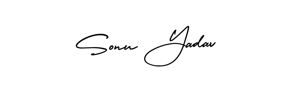 Also You can easily find your signature by using the search form. We will create Sonu Yadav name handwritten signature images for you free of cost using AmerikaSignatureDemo-Regular sign style. Sonu Yadav signature style 3 images and pictures png