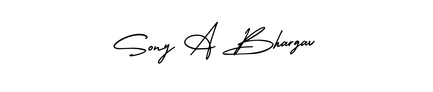 This is the best signature style for the Sony A Bhargav name. Also you like these signature font (AmerikaSignatureDemo-Regular). Mix name signature. Sony A Bhargav signature style 3 images and pictures png