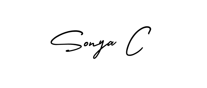 You can use this online signature creator to create a handwritten signature for the name Sonya C. This is the best online autograph maker. Sonya C signature style 3 images and pictures png