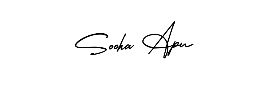 Check out images of Autograph of Sooha Apu name. Actor Sooha Apu Signature Style. AmerikaSignatureDemo-Regular is a professional sign style online. Sooha Apu signature style 3 images and pictures png