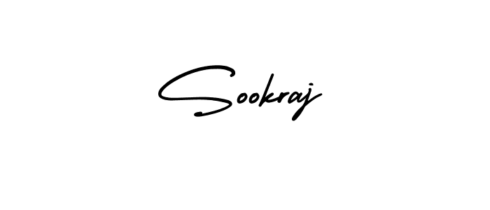 Sookraj stylish signature style. Best Handwritten Sign (AmerikaSignatureDemo-Regular) for my name. Handwritten Signature Collection Ideas for my name Sookraj. Sookraj signature style 3 images and pictures png