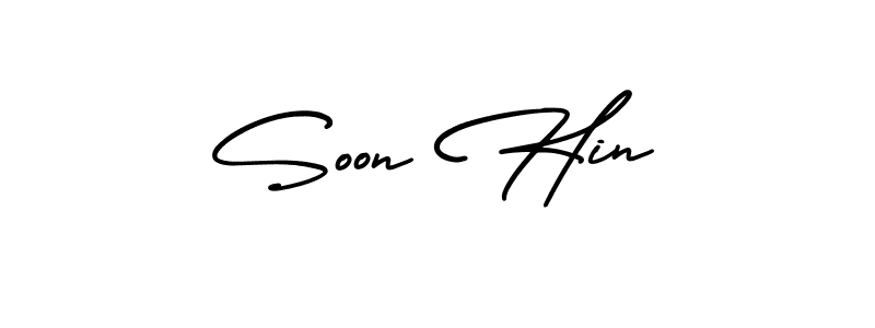 Once you've used our free online signature maker to create your best signature AmerikaSignatureDemo-Regular style, it's time to enjoy all of the benefits that Soon Hin name signing documents. Soon Hin signature style 3 images and pictures png