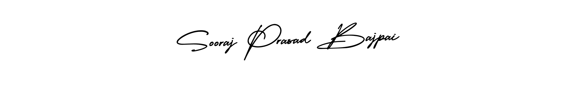 Also You can easily find your signature by using the search form. We will create Sooraj Prasad Bajpai name handwritten signature images for you free of cost using AmerikaSignatureDemo-Regular sign style. Sooraj Prasad Bajpai signature style 3 images and pictures png