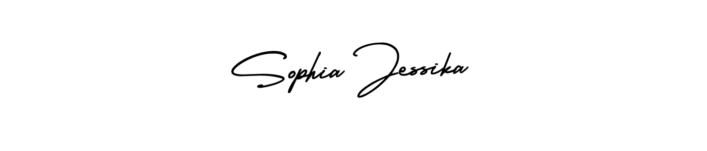 Best and Professional Signature Style for Sophia Jessika. AmerikaSignatureDemo-Regular Best Signature Style Collection. Sophia Jessika signature style 3 images and pictures png