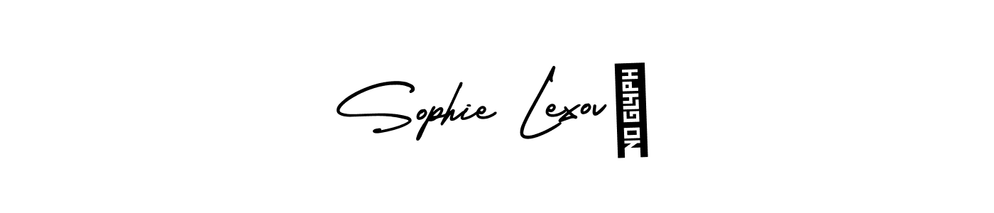 Create a beautiful signature design for name Sophie Lexová. With this signature (AmerikaSignatureDemo-Regular) fonts, you can make a handwritten signature for free. Sophie Lexová signature style 3 images and pictures png