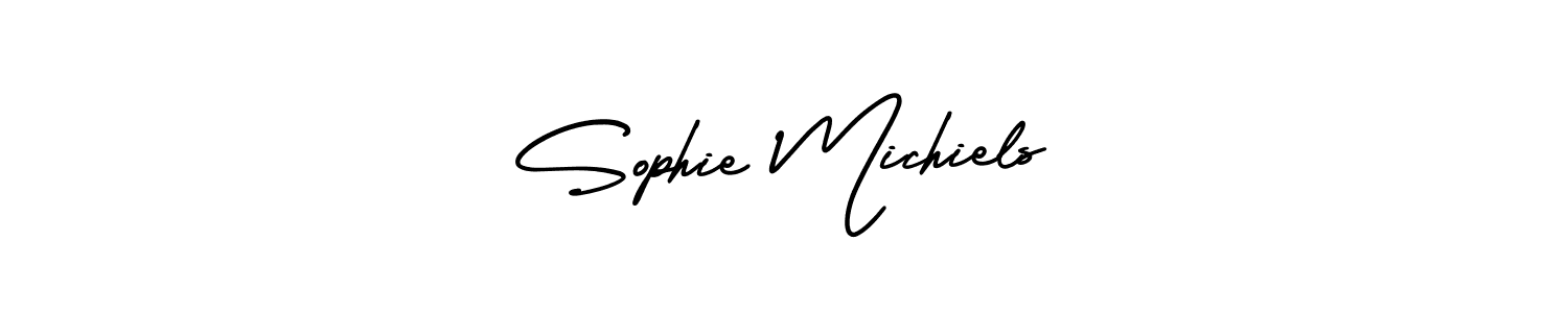 It looks lik you need a new signature style for name Sophie Michiels. Design unique handwritten (AmerikaSignatureDemo-Regular) signature with our free signature maker in just a few clicks. Sophie Michiels signature style 3 images and pictures png