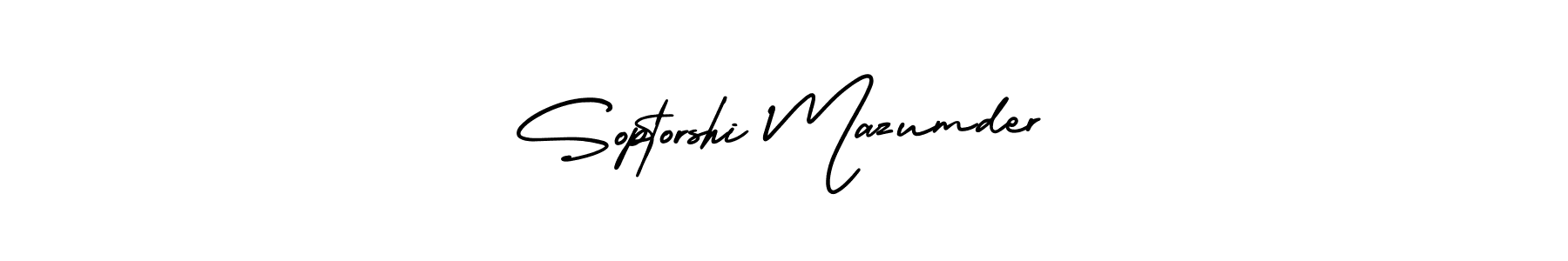 if you are searching for the best signature style for your name Soptorshi Mazumder. so please give up your signature search. here we have designed multiple signature styles  using AmerikaSignatureDemo-Regular. Soptorshi Mazumder signature style 3 images and pictures png