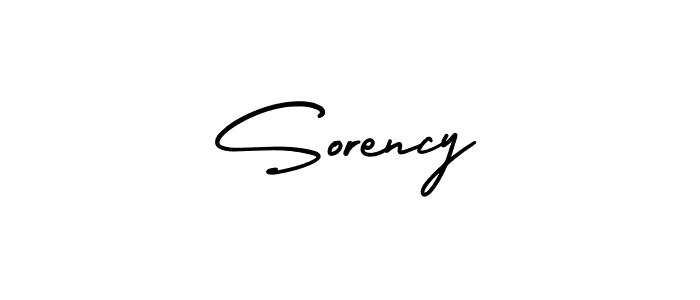 Also we have Sorency name is the best signature style. Create professional handwritten signature collection using AmerikaSignatureDemo-Regular autograph style. Sorency signature style 3 images and pictures png