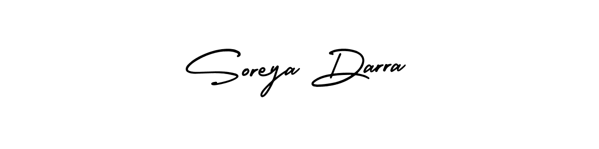 Use a signature maker to create a handwritten signature online. With this signature software, you can design (AmerikaSignatureDemo-Regular) your own signature for name Soreya Darra. Soreya Darra signature style 3 images and pictures png