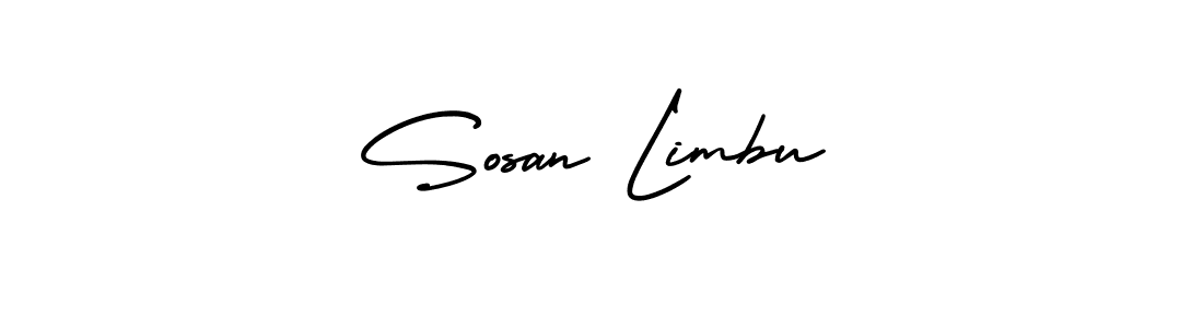 Best and Professional Signature Style for Sosan Limbu. AmerikaSignatureDemo-Regular Best Signature Style Collection. Sosan Limbu signature style 3 images and pictures png