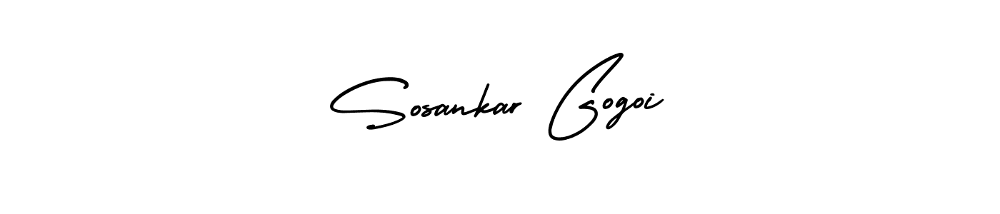 Make a short Sosankar Gogoi signature style. Manage your documents anywhere anytime using AmerikaSignatureDemo-Regular. Create and add eSignatures, submit forms, share and send files easily. Sosankar Gogoi signature style 3 images and pictures png