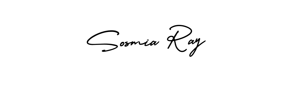 It looks lik you need a new signature style for name Sosmia Ray. Design unique handwritten (AmerikaSignatureDemo-Regular) signature with our free signature maker in just a few clicks. Sosmia Ray signature style 3 images and pictures png