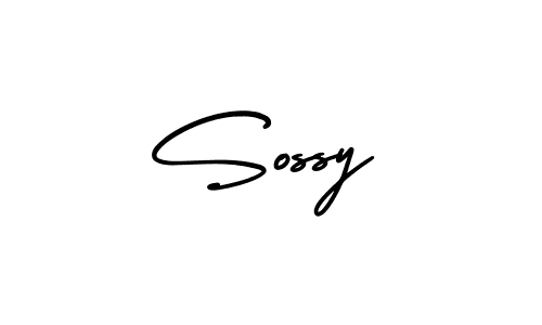 How to Draw Sossy signature style? AmerikaSignatureDemo-Regular is a latest design signature styles for name Sossy. Sossy signature style 3 images and pictures png