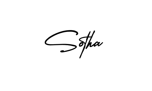 Best and Professional Signature Style for Sotha. AmerikaSignatureDemo-Regular Best Signature Style Collection. Sotha signature style 3 images and pictures png