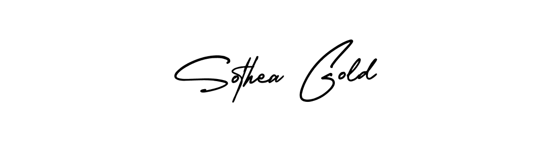 The best way (AmerikaSignatureDemo-Regular) to make a short signature is to pick only two or three words in your name. The name Sothea Gold include a total of six letters. For converting this name. Sothea Gold signature style 3 images and pictures png