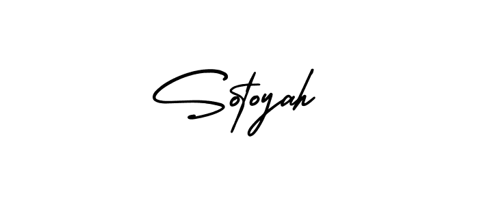 Best and Professional Signature Style for Sotoyah. AmerikaSignatureDemo-Regular Best Signature Style Collection. Sotoyah signature style 3 images and pictures png