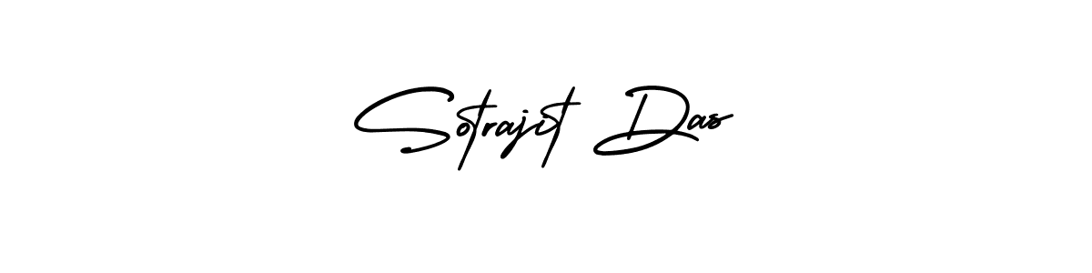 The best way (AmerikaSignatureDemo-Regular) to make a short signature is to pick only two or three words in your name. The name Sotrajit Das include a total of six letters. For converting this name. Sotrajit Das signature style 3 images and pictures png