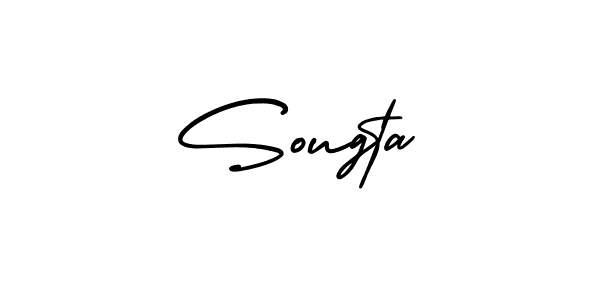 if you are searching for the best signature style for your name Sougta. so please give up your signature search. here we have designed multiple signature styles  using AmerikaSignatureDemo-Regular. Sougta signature style 3 images and pictures png
