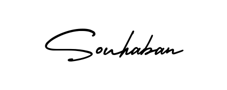 Generate high-definition signature styles for Souhaban. The AmerikaSignatureDemo-Regular typeface ensures crisp legibility and sophisticated design. Souhaban signature style 3 images and pictures png