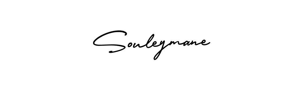 Create a beautiful signature design for name Souleymane. With this signature (AmerikaSignatureDemo-Regular) fonts, you can make a handwritten signature for free. Souleymane signature style 3 images and pictures png