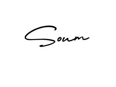 Also we have Soum name is the best signature style. Create professional handwritten signature collection using AmerikaSignatureDemo-Regular autograph style. Soum signature style 3 images and pictures png