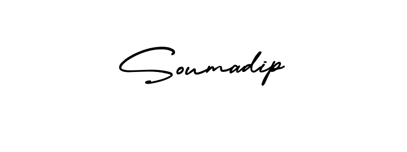 Similarly AmerikaSignatureDemo-Regular is the best handwritten signature design. Signature creator online .You can use it as an online autograph creator for name Soumadip. Soumadip signature style 3 images and pictures png