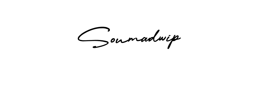 Similarly AmerikaSignatureDemo-Regular is the best handwritten signature design. Signature creator online .You can use it as an online autograph creator for name Soumadwip. Soumadwip signature style 3 images and pictures png