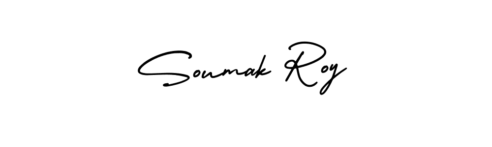 Similarly AmerikaSignatureDemo-Regular is the best handwritten signature design. Signature creator online .You can use it as an online autograph creator for name Soumak Roy. Soumak Roy signature style 3 images and pictures png